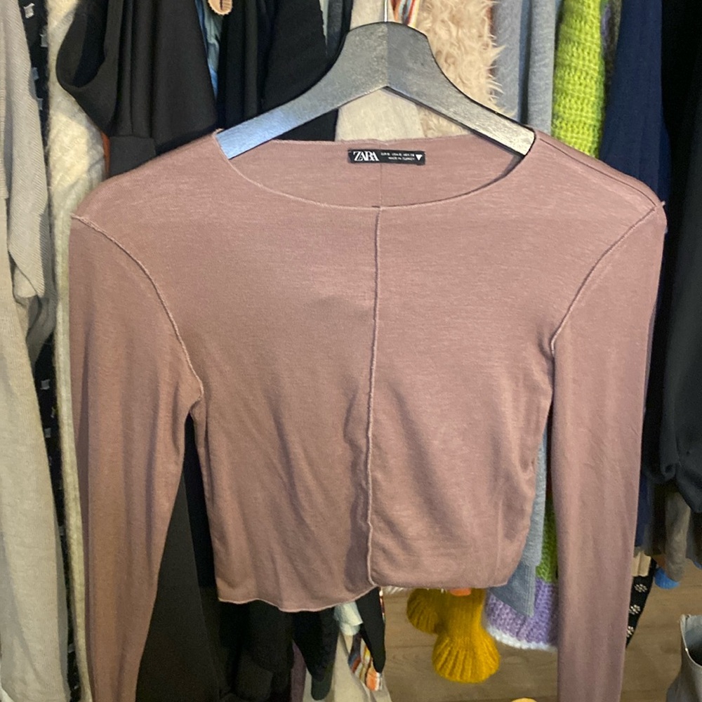 Zara Crop Top Blouses Size Small